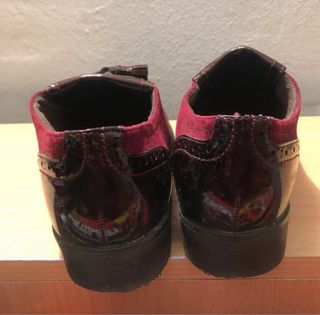 Zapatos mujer T/38 marrones y rojos