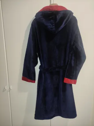 Accappatoio Fila Cotone Velour Unisex Blu