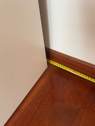 Armadio 6 ante battenti bianco/marrone