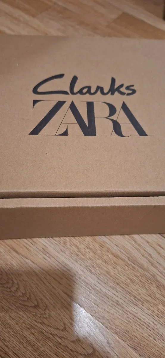 Botines  colaboración clarks Zara Piel Potro Rosa