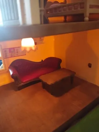 Sala de estar Sylvanian Families 
