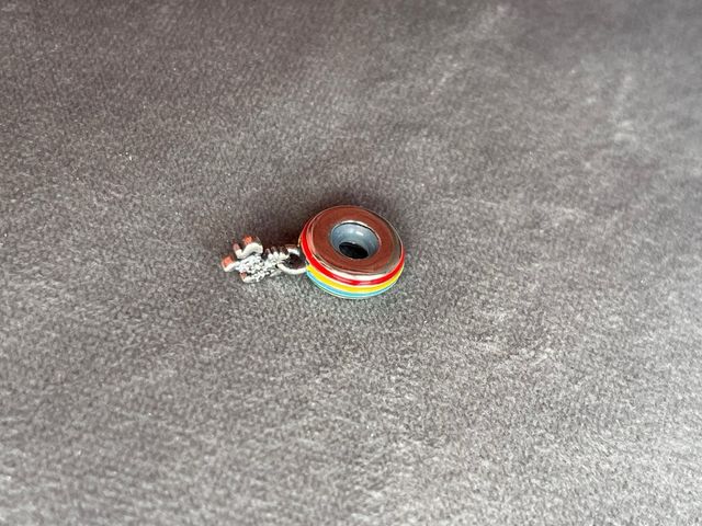 Charm Unicornio. Bañado en Plata S925 Nuevo