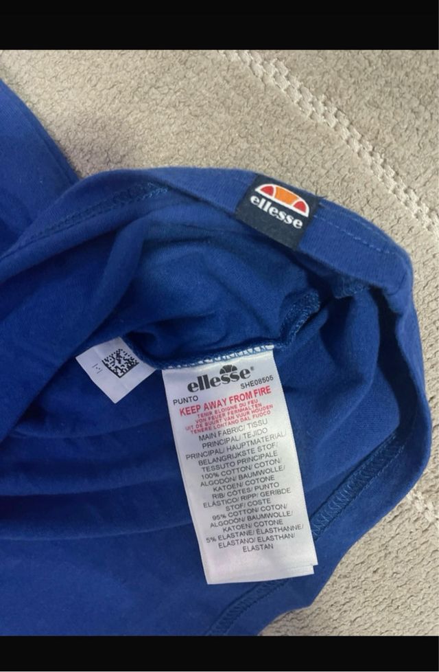 Camiseta Ellesse Roja, Blanca y Azul