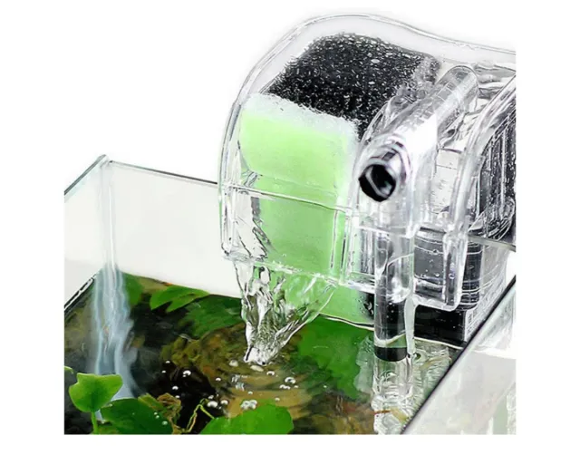 Filtro externo colgante para acuario