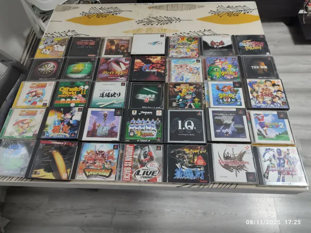 Lote 35 juegos PS1 Japoneses