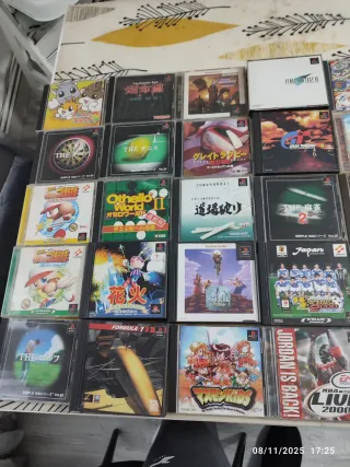 Lote 35 juegos PS1 Japoneses