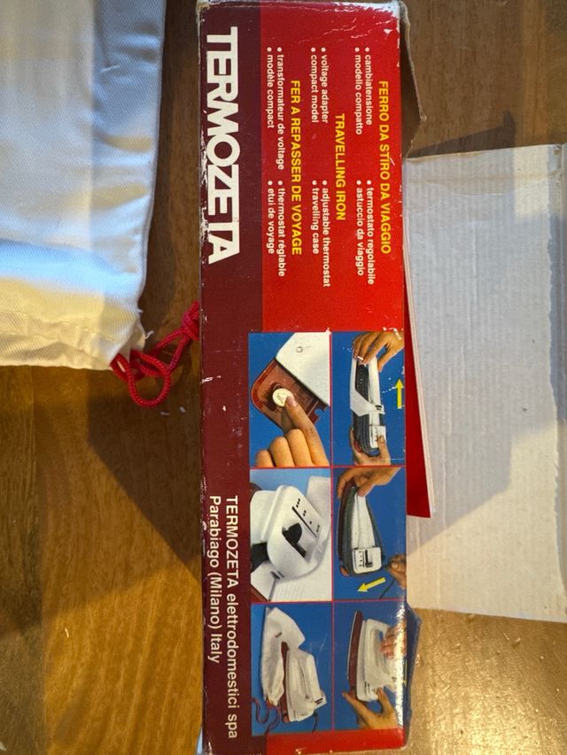 Plancha de viaje Termozeta tz viaggio