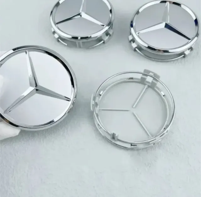 TAPACUBOS CENTRO RUEDA BUJE LLANTA MERCEDES 75MM 