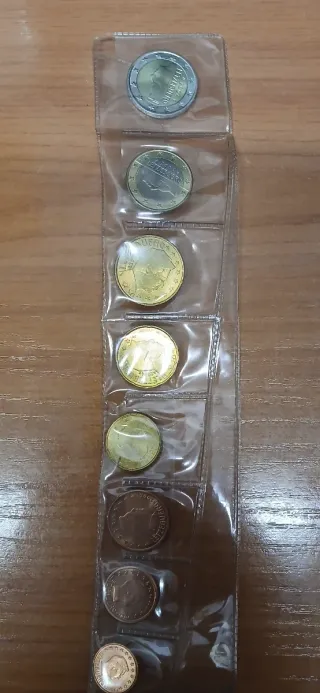 Colección de 4 monedas Reyes