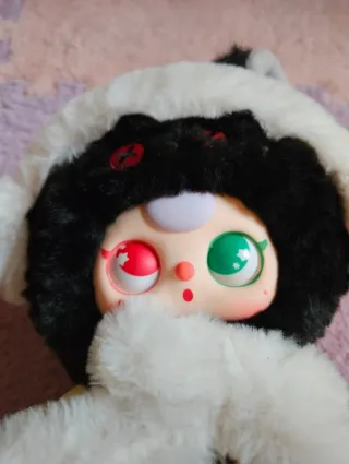 Baby Three Mini Gato Negro Navidad