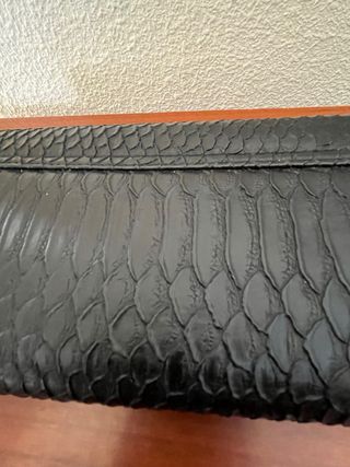 Cartera billetero mujer negra