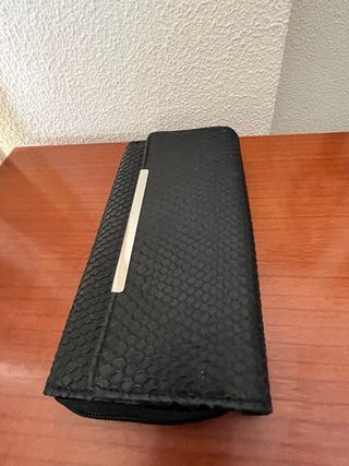 Cartera billetero mujer negra