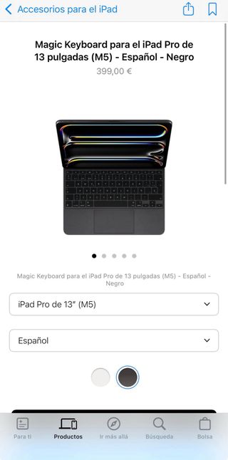 Magic Keyboard iPad Pro 13 Negro