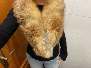 Cuello bufanda peloAuténtico bys0nTe Ramón Escolá.