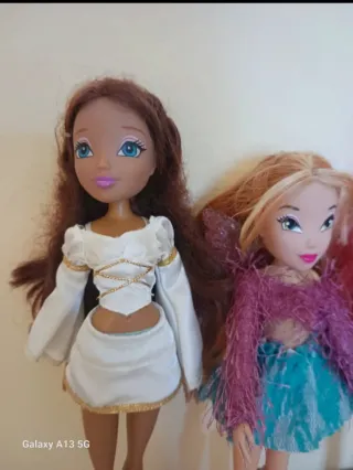 Lotto 3 bambole Winx Barbie