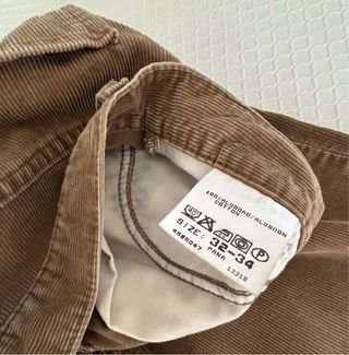 PANTALON LEE de pana  hombre beige TALLA 32/34.