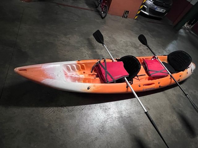 Kayak biplaza Perception Scooter Gemini + remos