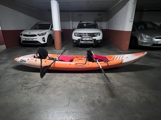 Kayak biplaza Perception Scooter Gemini + remos
