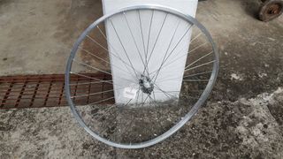 Cerchio posteriore bici 28 storto