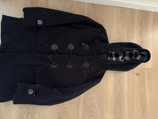 Trenca niño azul marino talla 12