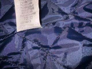 Trenca niño azul marino talla 12