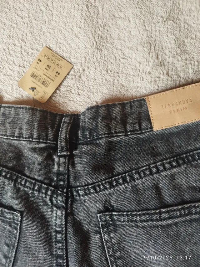 Jeans Terranova Grigio Taglia 40