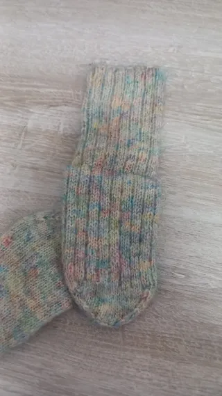Calzini lana fatti a mano