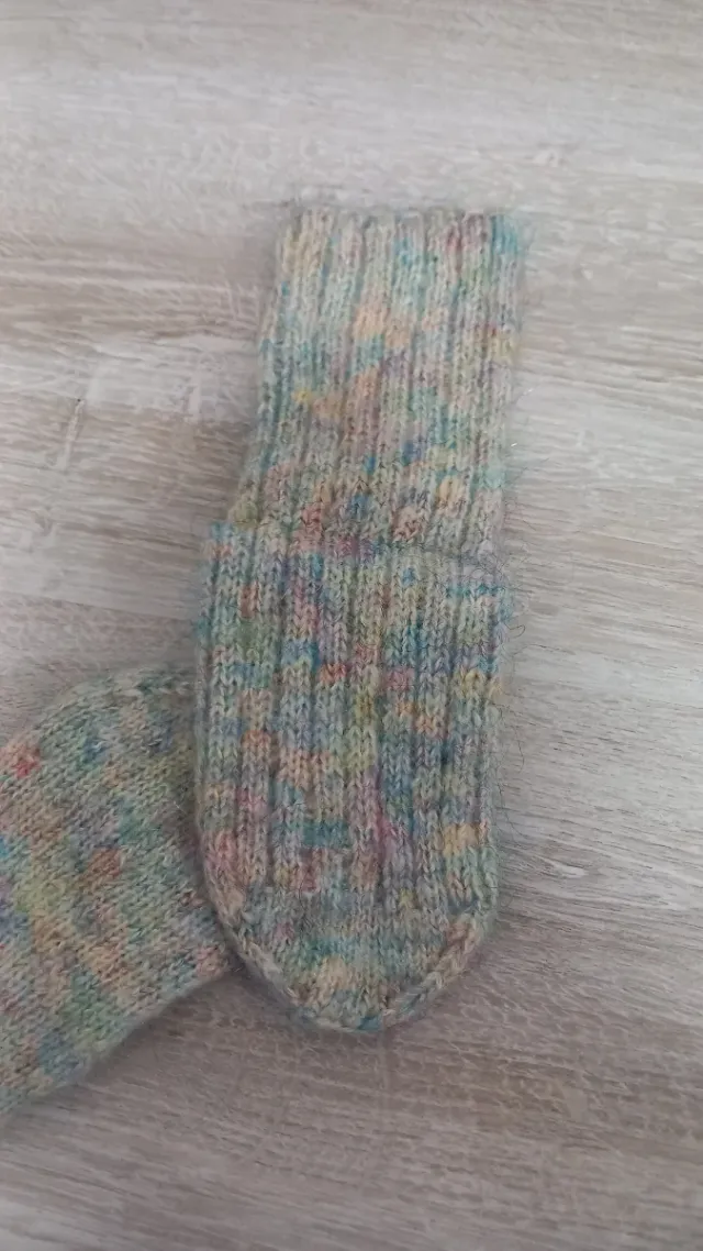 Calzini lana fatti a mano