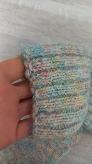 Calzini lana fatti a mano