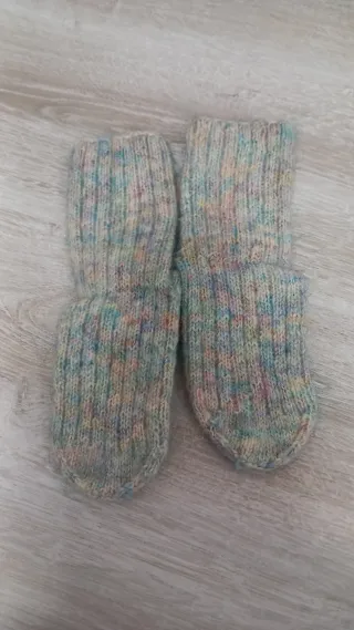 Calzini lana fatti a mano