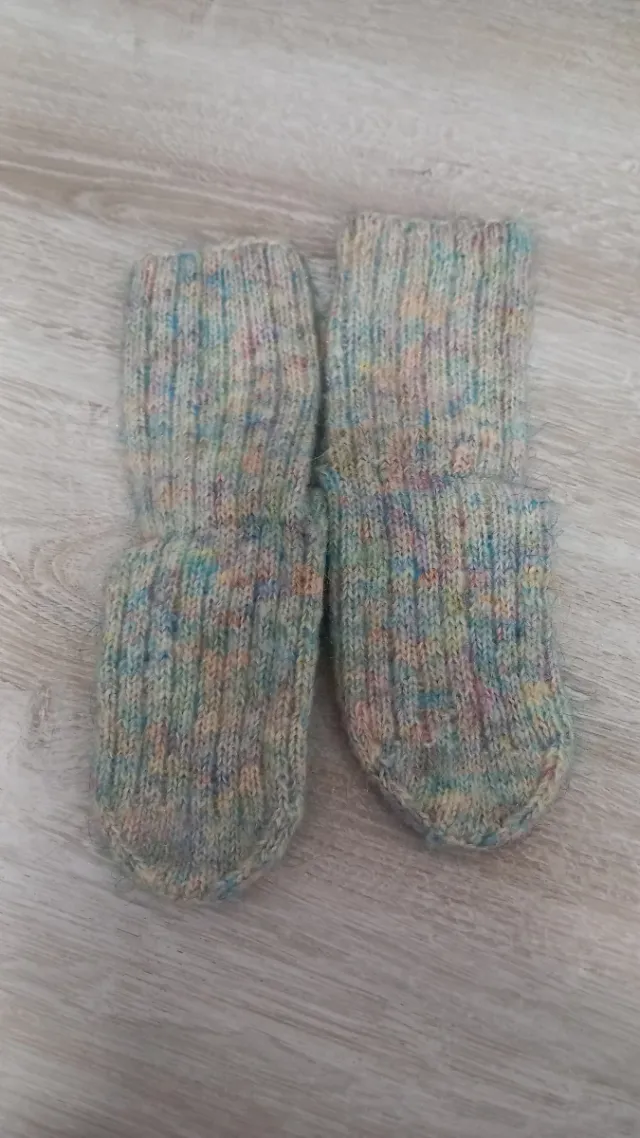 Calzini lana fatti a mano