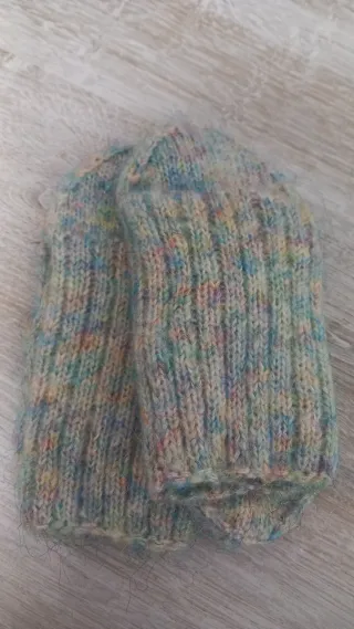 Calzini lana fatti a mano