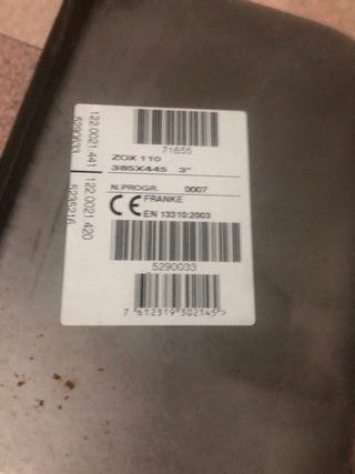 Vasche sottotop ZOX110 Inox Franke