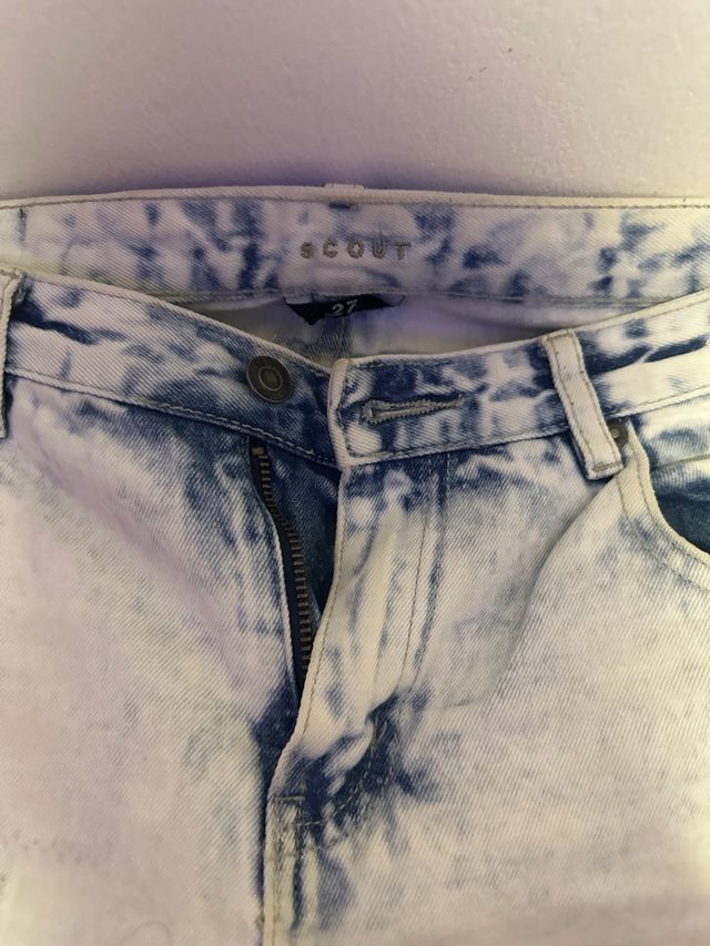 Jeans SCOUT uomo strappati effetto used