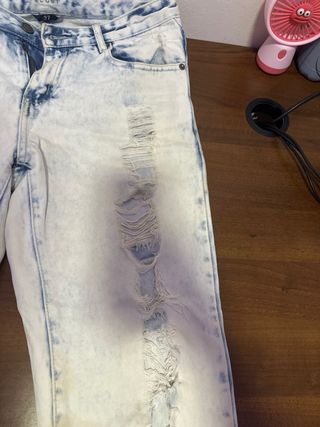 Jeans SCOUT uomo strappati effetto used