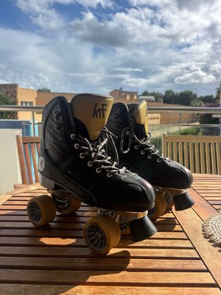 Patines de 4 ruedas hombre retro. talla 42