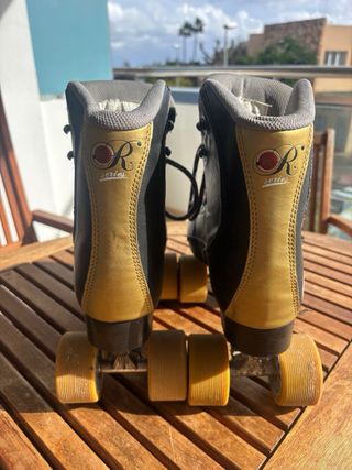 Patines de 4 ruedas hombre retro. talla 42