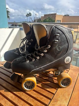 Patines de 4 ruedas hombre retro. talla 42