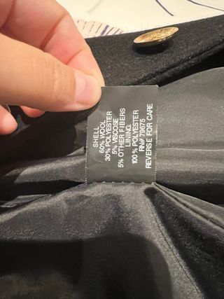 Abrigo Michael Kors Negro