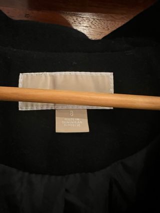 Abrigo Michael Kors Negro