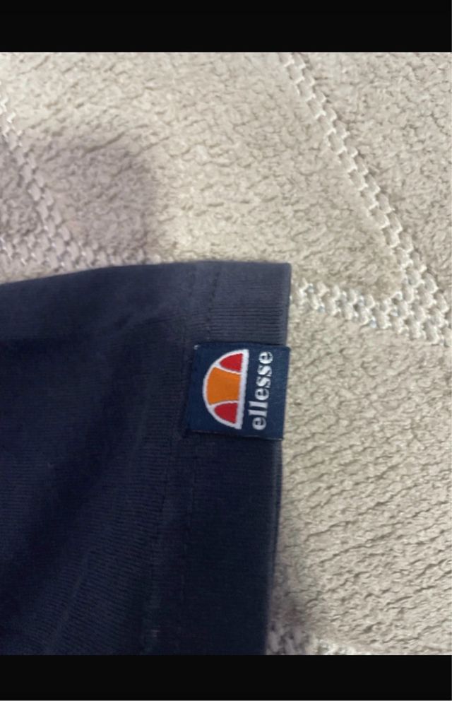 Camiseta Ellesse Negra Logo Grande