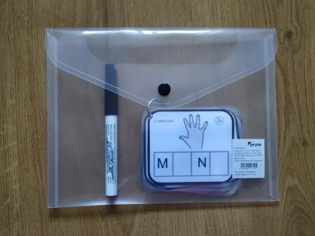 Juego de 21 Tarjetas Conciencia Fonológica Vocales