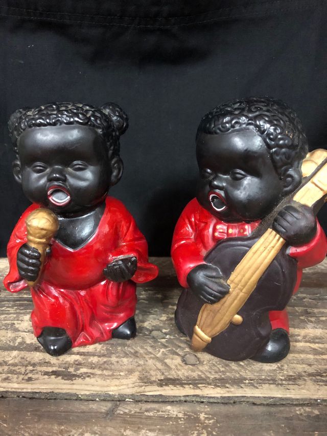 Figuras músicos cerámica años 60/70 OFERTA 