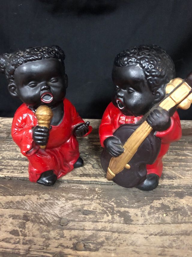 Figuras músicos cerámica años 60/70 OFERTA 