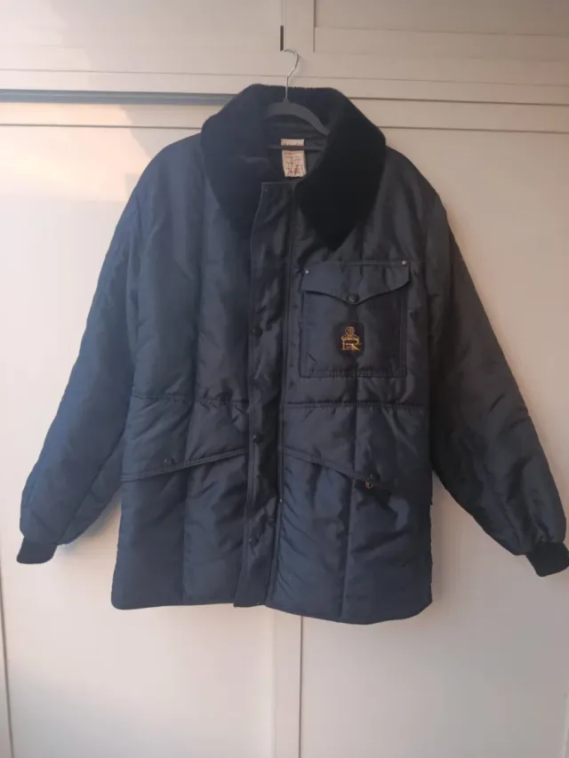 Chaqueta Refrigiwear Vintage 90s Talla M Negro