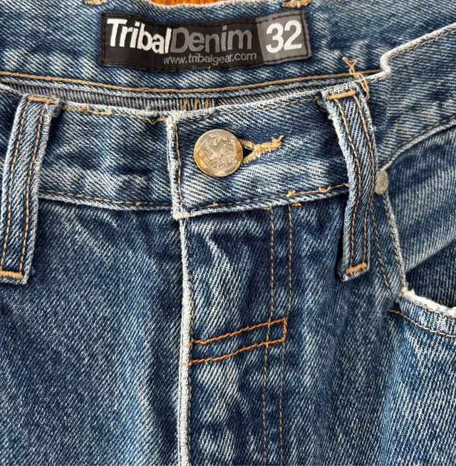 Pantalón Vaquero Tribal Denim Talla 32