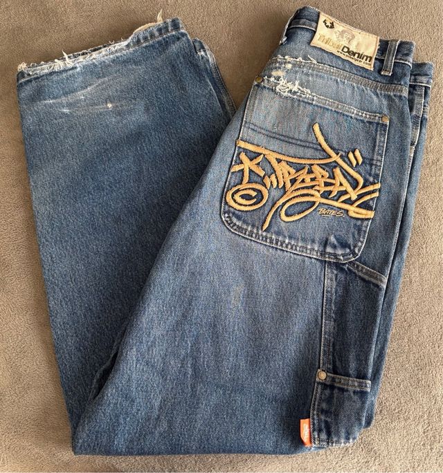 Pantalón Vaquero Tribal Denim Talla 32