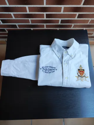 Lote 3 Camisas m.l. Hombre talla M Polo Ralph Laur