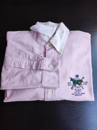 Lote 3 Camisas m.l. Hombre talla M Polo Ralph Laur