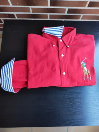 Lote 3 Camisas m.l. Hombre talla M Polo Ralph Laur
